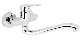 Dřezová umyvadlová baterie 100 mm Metalia 54 ECO, chrom