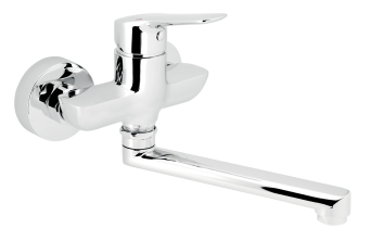 Umyvadlová dřezová baterie 100 mm Metalia 54 ECO, chrom