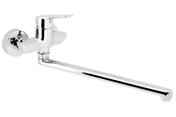 Dřezová umyvadlová baterie 100 mm Metalia 54, chrom
