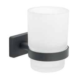 Držák kartáčků GRETA, gun metal