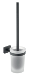 WC štětka GRETA, gun metal