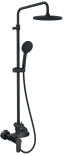 Sprchová souprava + sprchová baterie Nostris, černá