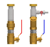 Připojovací sada pro Ecocondens Crystal 80, 100