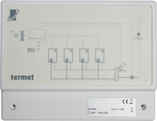 Kaskádový manažer pro 2-4 kotle